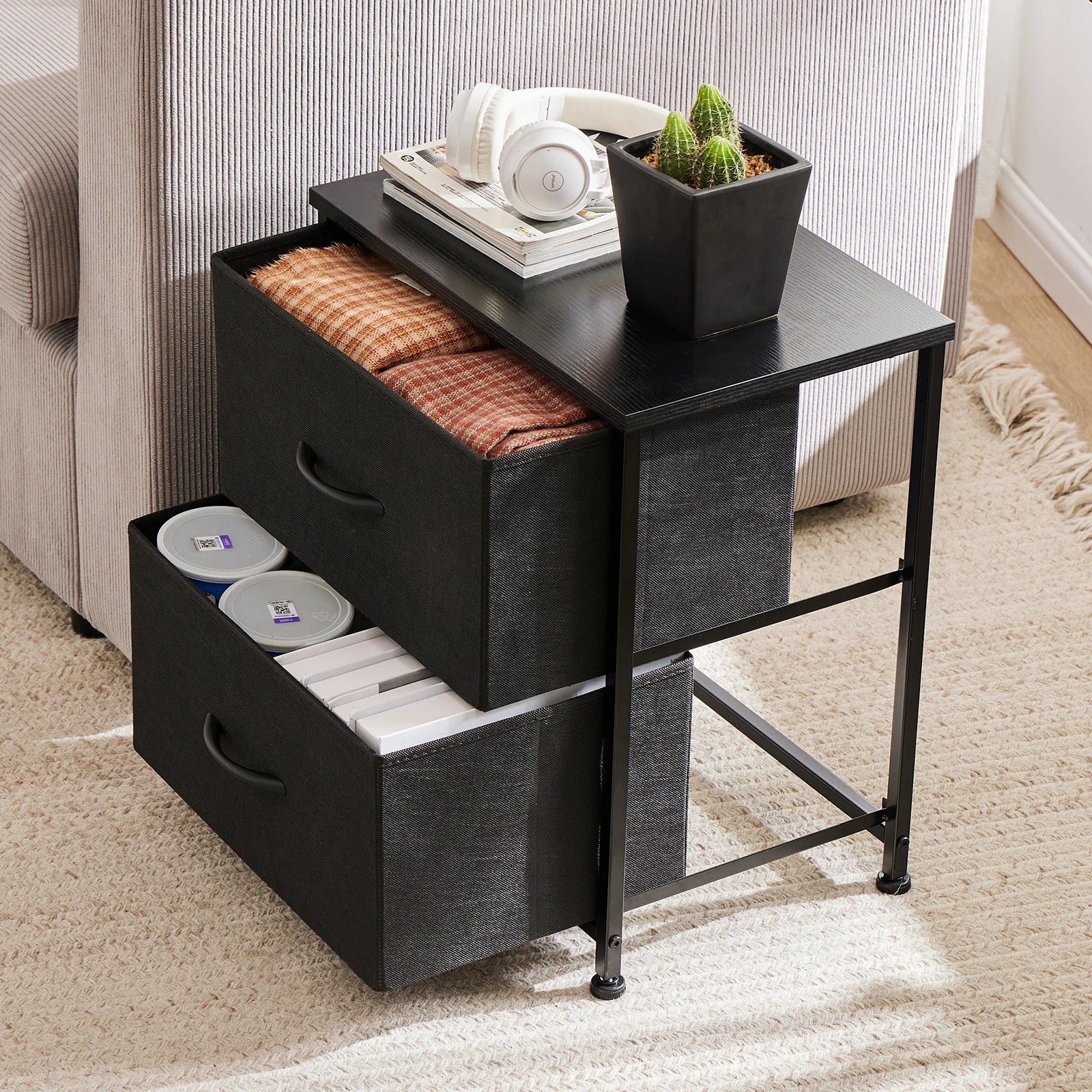 Cozy Modern Bedside Chest
