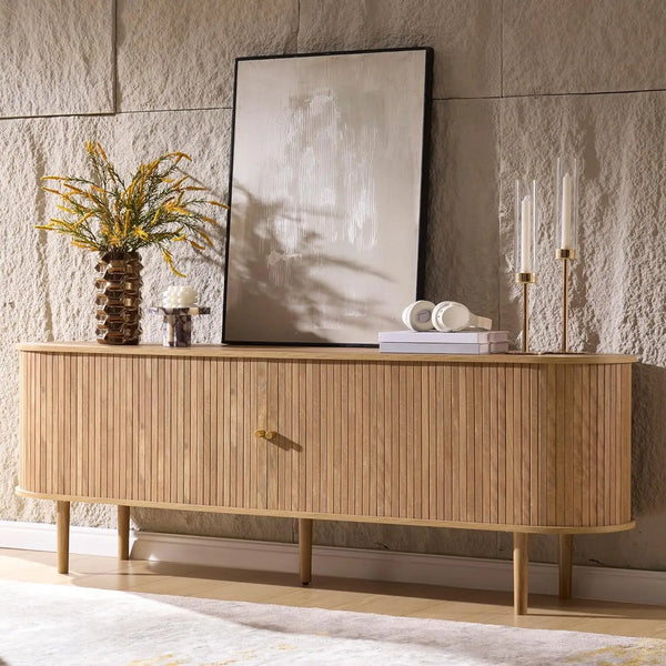 Urban Timber Media Console Table